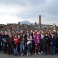 Photo de groupe à Pompéi
